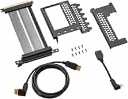 １点限り◆CableMod Vertical PCI-e Bracket Amazon.com: CableMod Vertical PCI-e Bracket (Black, HDMI +